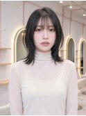 表参道/顔周り/前髪カット/レイヤーカット
