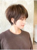 ショートヘア/ショートカット/ショートボブ/30代40代50代/表参道