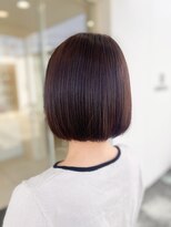 ヒビカ(HIBIKA) 顎下2センチミニボブ チェリーブラウン