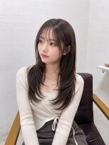 ディスオモテサンドウ 表参道(This OMOTESANDO) 縮毛矯正 レイヤースタイル