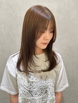 エムサロン 元総社(emusalon)&nbsp;【shibu】レイヤーカット×オリーブベージュ