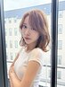 韓国ヘア/似合わせレイヤーカット+透明感カラー　17,600円