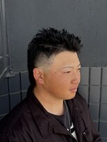 ケースタイル(K-style)&nbsp;スキンフェード　バックながめ