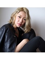 ピースヘアサロン(PEACE hair salon)&nbsp;☆触りたくなるペールブロンド☆