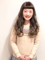 エルパティオ(EL PATIO) ハイライト×ミルクティ 波巻きふわふわロング