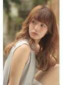 <耳かけ厚めバングロング＞