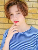 ルティア(Lutia) かきあげバング×ダブルカラーで自分だけのオリジナルカラー