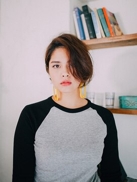 エクファ ヘア リゾート 大津 瀬田店(ex-fa hair resort) 【瀬田◆エクファヘアリゾート】耳かけクラシカルショート