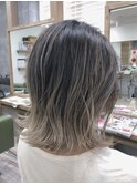 バックコーム バレイヤージュ