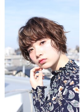 アッシュ 祐天寺店(Ash) 《Ash祐天寺》#オトナ女子#ショート#イノアカラー＃白髪