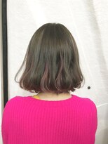 フォーク(FOLK)&nbsp;恵比寿×YAMATO チラ見せピンクベージュ_インナーカラー