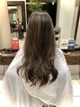 タカハシ ヘア アンド スパ(TAKAHASHI HAIR&SPA) 根元グレイカラーに毛先ハイライトを入れグレージュカラーに！