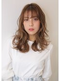 【神戸三宮】外国人風カラー+レイヤーカット ゆるふわカール