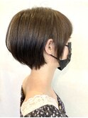 短すぎないショートボブ