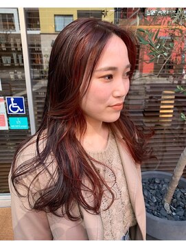 ノイ(neu) フェイスフレーミングとハイライトで差がつくロングレイヤー