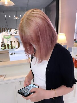 シェリ(che'rie) ブロンド～ペールピーチ