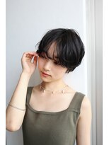 アレンヘアー 京橋店(ALLEN hair) ナチュラルショート_くびれヘア_髪質改善