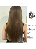 プルエクステ/ダイヤモンド毛質52cm(長さおへそ位)100本28,000円