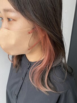 シュリット(schritt) ピンクベージュイヤリングカラー uchida