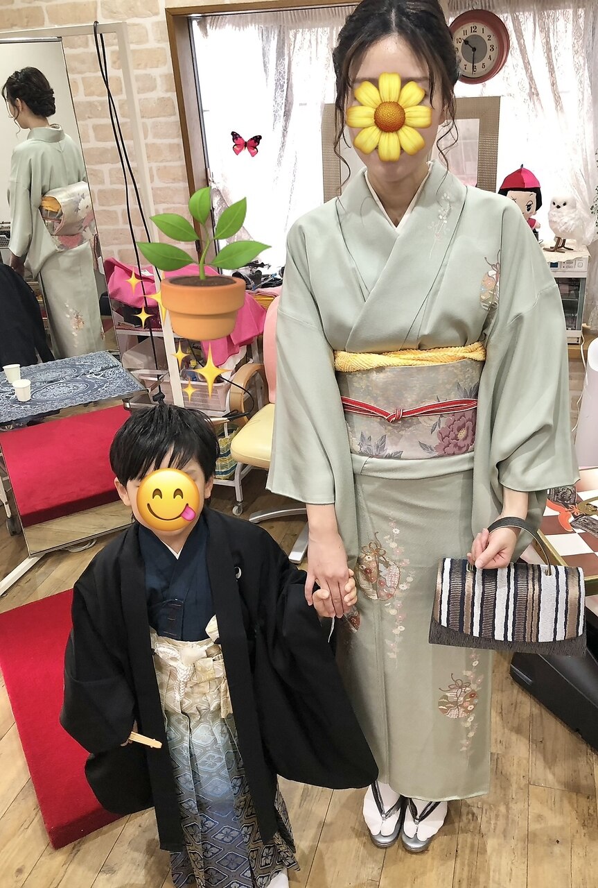 5歳☆七五三☆スタイル/訪問着☆着付け☆ヘアセット：L189137792