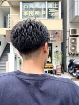 バーバー ヤマミチ(BARBER YAMAMICHI)&nbsp;ゆるめパーマ　アップバンク