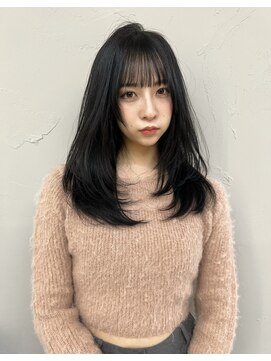 ボタン テンジン(VOTAN tenjin) 顔周りカット/前髪/韓国ヘア/髪質改善/天神韓国ヘア/天神/大名