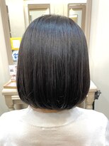 アルターリール(aL ter Rire) 黒髪/グレーベージュ/レイヤーロング/前髪パーマ /中村郁未