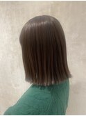 切りっぱなしカット