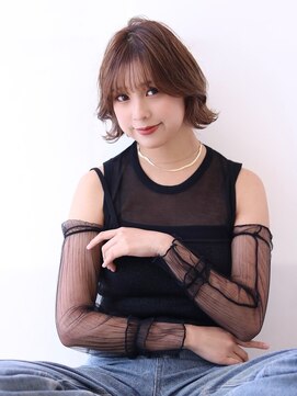 オーロ 池田店(ORO) 20代30代40代50代シアーカラー姫カットセミディカールショート