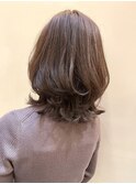 シアーベージュカラー