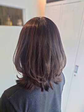 ヘアーデザイン ユーケー(Hair design Yu K) ミディアム×レイヤー