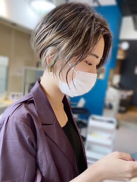 リノショアーズ ショウナン 辻堂店(RinoShores SHONAN) 20代30代ダブルカラー透明感ハイライトショート