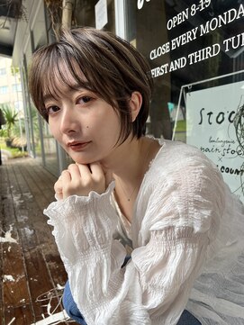 ノエ(Noe) ショート/極細ハイライト/こなれヘア/中洲川端