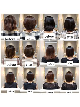 オルガ(Olga) 髪質改善/縮毛矯正/ストレート/ナチュラル/カラー/白髪染め