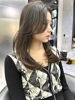 シティ(CITY)&nbsp;顔まわりカット レイヤーカット 韓国風レイヤー ロングレイヤー