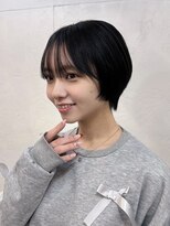 ファルベ(Farbe) ショート/マッシュショート/イメチェン/ブルーブラック