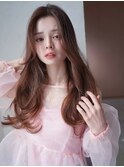 ANGELICA 春カラー ナチュラルブラウン 巻き髪