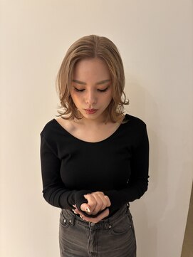 サラ 天神大名店(SARA) 【ミルクティーベージュ】ボブ/ベージュ/大人