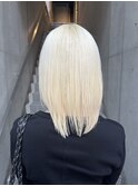 金髪ウルフ
