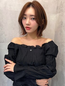 ラベル 渋谷(LAVEL) 20代30代お洒落☆レイヤーボブレイヤーカット髪質改善