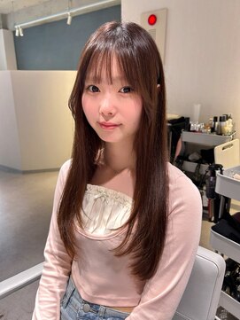 アム(amu) ロングレイヤー/フェイスレイヤー/顔まわりカット