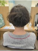 ふんわりボブ×パーマ