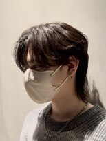 オーガニック アトリエ 大宮(organic+atelier)&nbsp;韓国風ニュアンスフェザーミディアムセンターパートウルフ