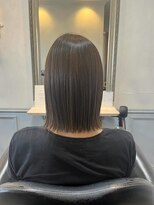ラ シック(La chic) タッセルボブ×オリーブグレージュ