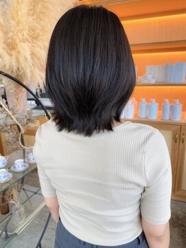 ユラギフロムユイマァル 水島店(YURAGI from YUIMARL) ダークグレージュ×レイヤーカット