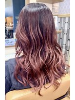 グランヘアー 大町店(GRANHAIR)&nbsp;グラデピンクカラー