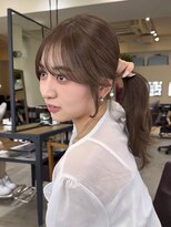 コート 表参道(Cote)&nbsp;美髪レイヤーカット／顔まわりレイヤー／ロングレイヤ 一/前髪