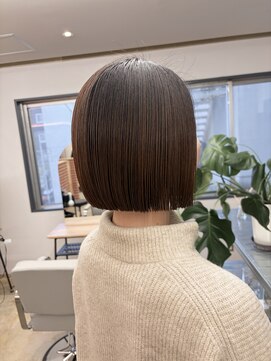 モコヘアーフロール(MOCO hair flor) ミニボブ×髪質改善ストレート