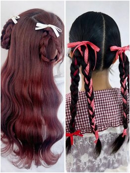 冬イベントの勝負ヘア！崩れ知らずで最強キープ力のヘアセット￥2000～★卒業式・バレンタイン予約受付中！