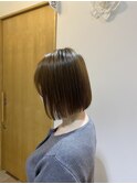 縮毛矯正/タッセルボブ/切りっぱなしボブ
